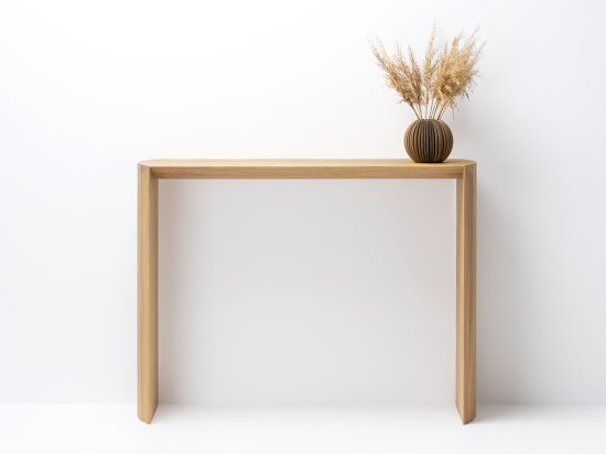 Console scandinave Table meuble d'entrée chambre