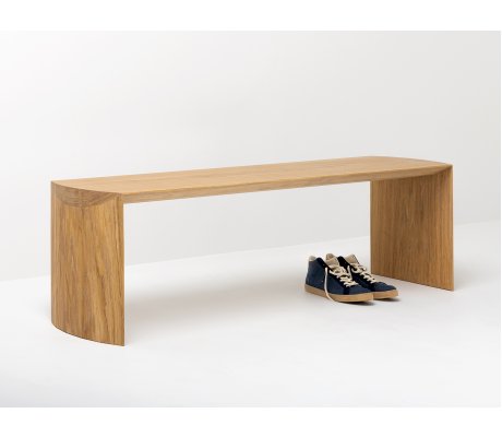 Dendro bench in solid oak 100% made in France