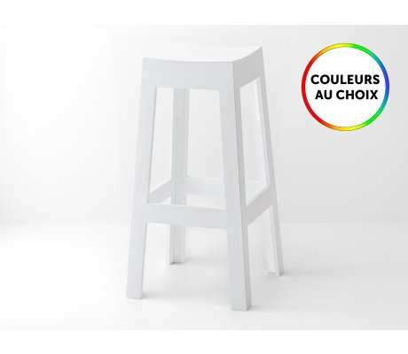 100% customizable wooden bar or kitchen stool