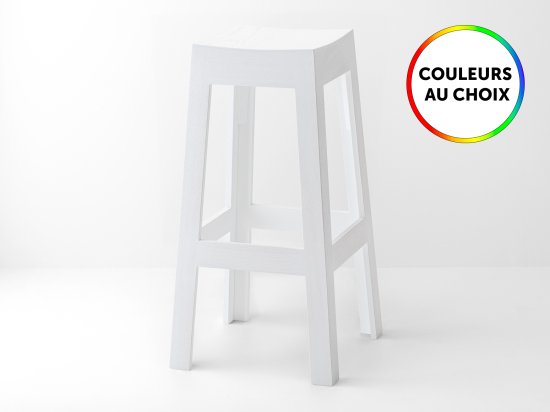 100% customizable wooden bar or kitchen stool