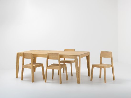 Table Design en Bois Massif Made in France - MéliMélo en Chêne