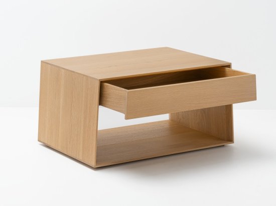 Design Coffee table with storage - Anouk en Chêne