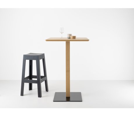 Solid wood bar table 105 cm - Bistronome