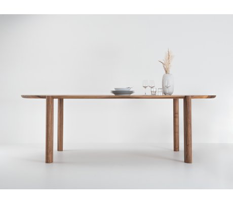 Contemporary walnut table - Couscous