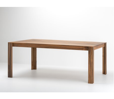 Walnut dining table design furniture made in France - Elmar