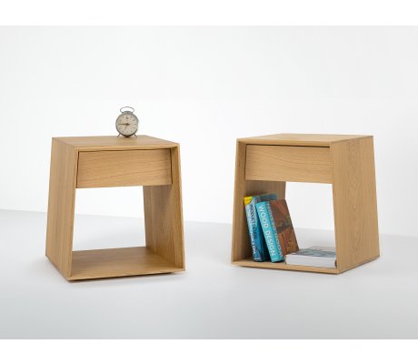 Design Wooden Bedside Table Made in France - Anouk