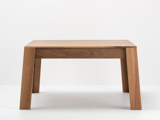 Table Basse de Salon Carrée en Bois massif