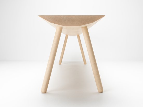 Dendro light bench in maple