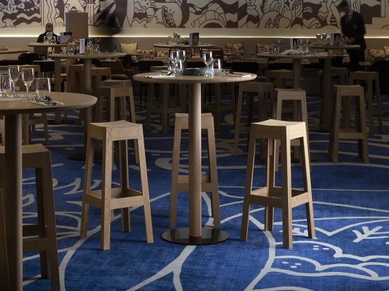 Tabouret de Bar en Bois Design Made in France