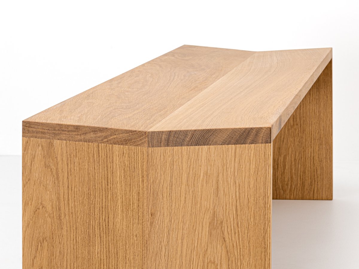 Banc design en bois - PAP 120 cm en chêne