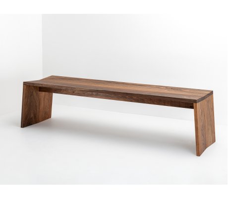 Banc en noyer massif 3 places - Banc PAP en noyer 180 cm